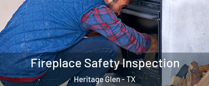 Fireplace Safety Inspection Heritage Glen - TX
