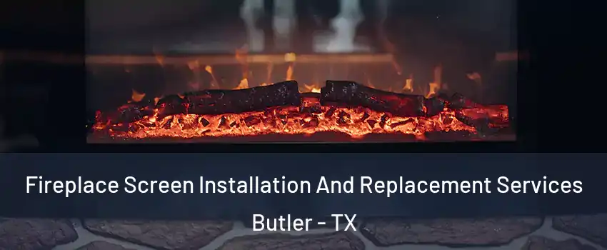 Fireplace Screen Installation And Replacement Services Butler - TX