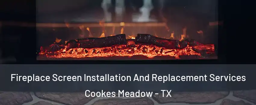 Fireplace Screen Installation And Replacement Services Cookes Meadow - TX