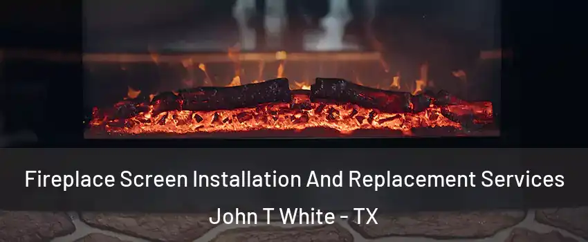 Fireplace Screen Installation And Replacement Services John T White - TX