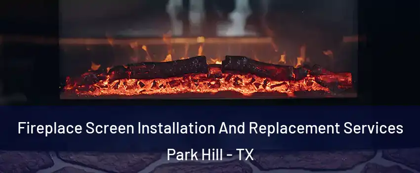 Fireplace Screen Installation And Replacement Services Park Hill - TX