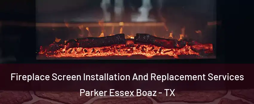 Fireplace Screen Installation And Replacement Services Parker Essex Boaz - TX