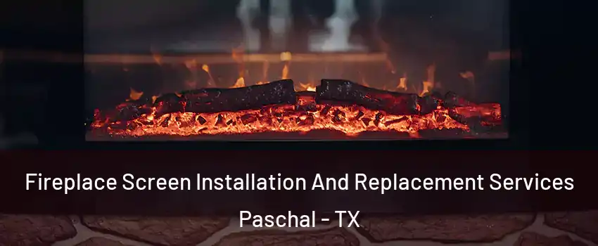 Fireplace Screen Installation And Replacement Services Paschal - TX