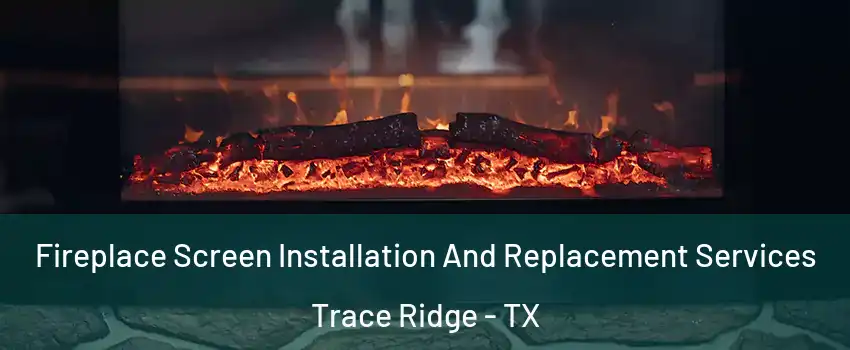 Fireplace Screen Installation And Replacement Services Trace Ridge - TX