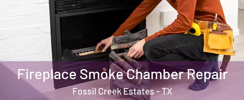 Fireplace Smoke Chamber Repair Fossil Creek Estates - TX