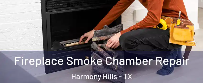 Fireplace Smoke Chamber Repair Harmony Hills - TX