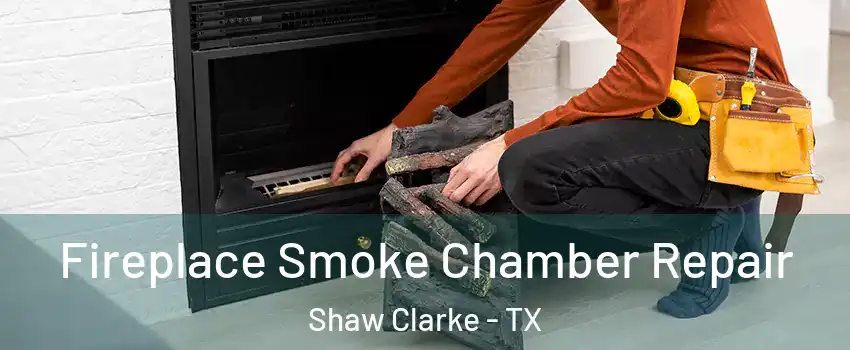 Fireplace Smoke Chamber Repair Shaw Clarke - TX