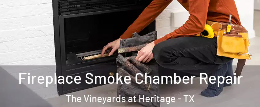 Fireplace Smoke Chamber Repair The Vineyards at Heritage - TX