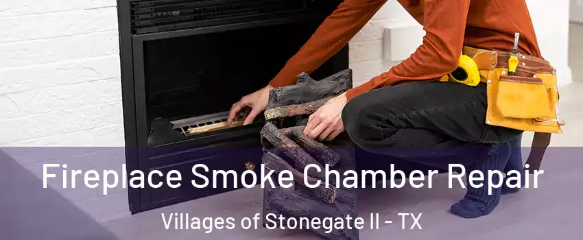 Fireplace Smoke Chamber Repair Villages of Stonegate II - TX
