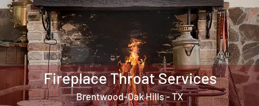 Fireplace Throat Services Brentwood-Oak Hills - TX