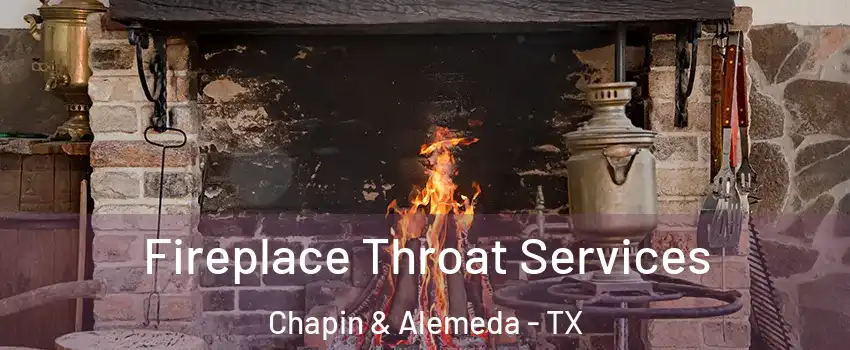 Fireplace Throat Services Chapin & Alemeda - TX