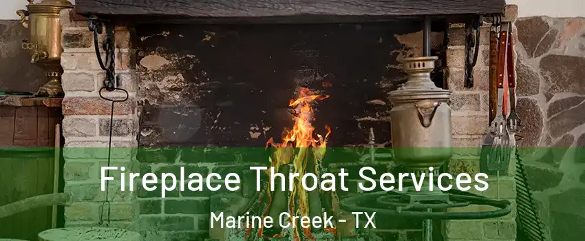 Fireplace Throat Services Marine Creek - TX