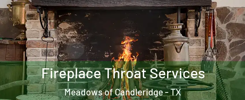 Fireplace Throat Services Meadows of Candleridge - TX