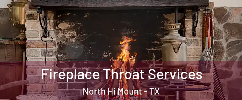 Fireplace Throat Services North Hi Mount - TX
