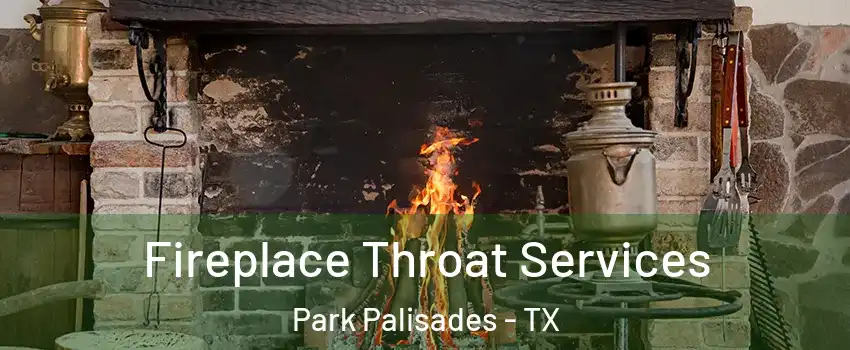 Fireplace Throat Services Park Palisades - TX