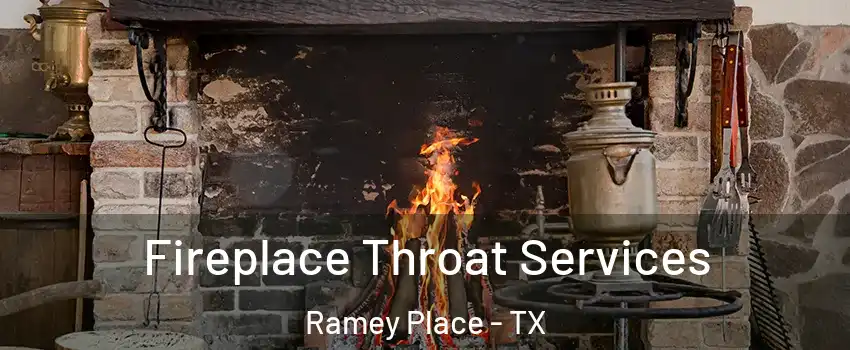 Fireplace Throat Services Ramey Place - TX