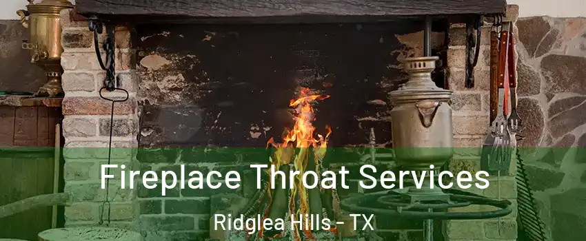 Fireplace Throat Services Ridglea Hills - TX