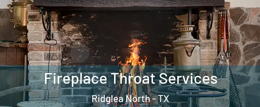 Fireplace Throat Services Ridglea North - TX
