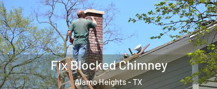 Fix Blocked Chimney Alamo Heights - TX