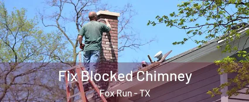 Fix Blocked Chimney Fox Run - TX
