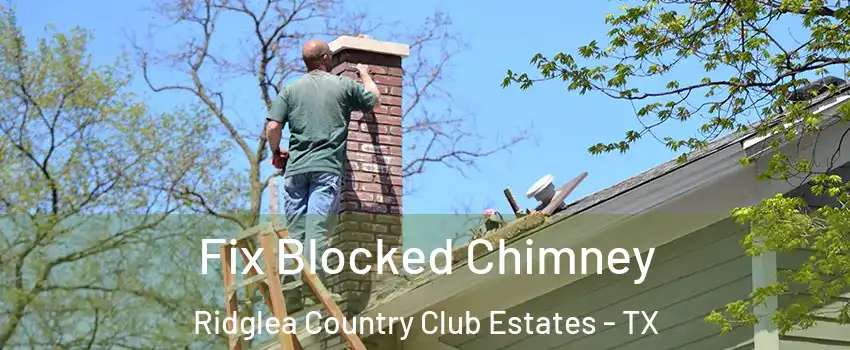 Fix Blocked Chimney Ridglea Country Club Estates - TX