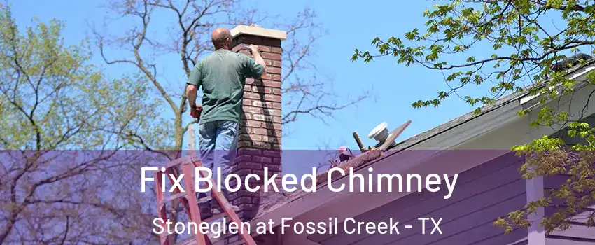 Fix Blocked Chimney Stoneglen at Fossil Creek - TX