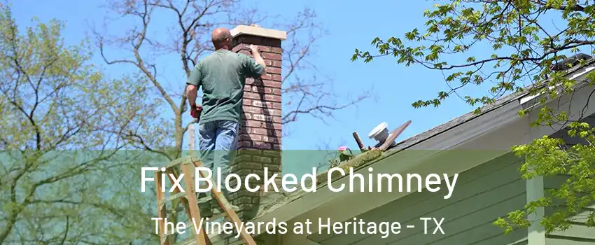 Fix Blocked Chimney The Vineyards at Heritage - TX