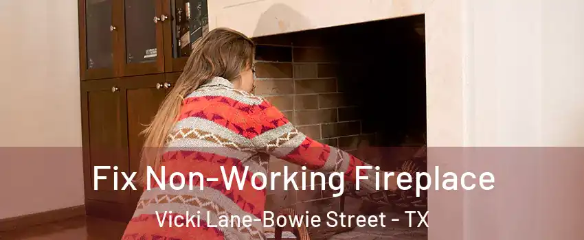 Fix Non-Working Fireplace Vicki Lane-Bowie Street - TX