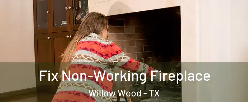 Fix Non-Working Fireplace Willow Wood - TX
