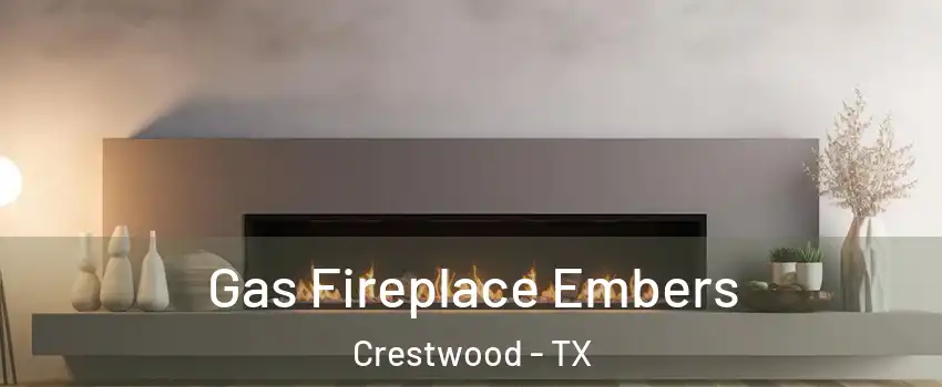 Gas Fireplace Embers Crestwood - TX