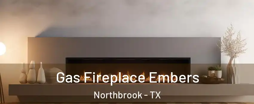Gas Fireplace Embers Northbrook - TX