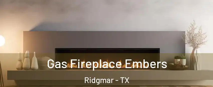 Gas Fireplace Embers Ridgmar - TX