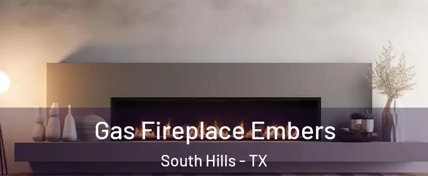 Gas Fireplace Embers South Hills - TX