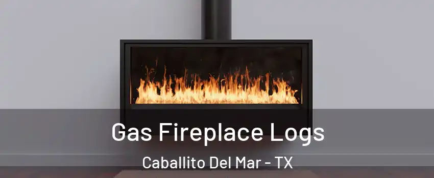 Gas Fireplace Logs Caballito Del Mar - TX