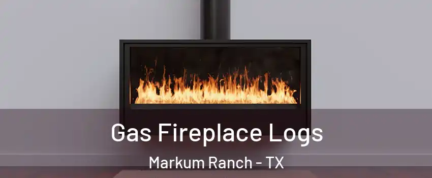 Gas Fireplace Logs Markum Ranch - TX