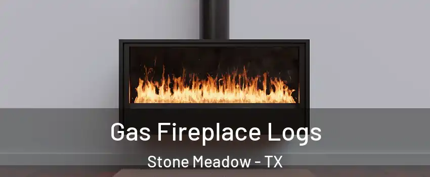 Gas Fireplace Logs Stone Meadow - TX