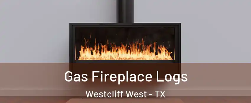 Gas Fireplace Logs Westcliff West - TX