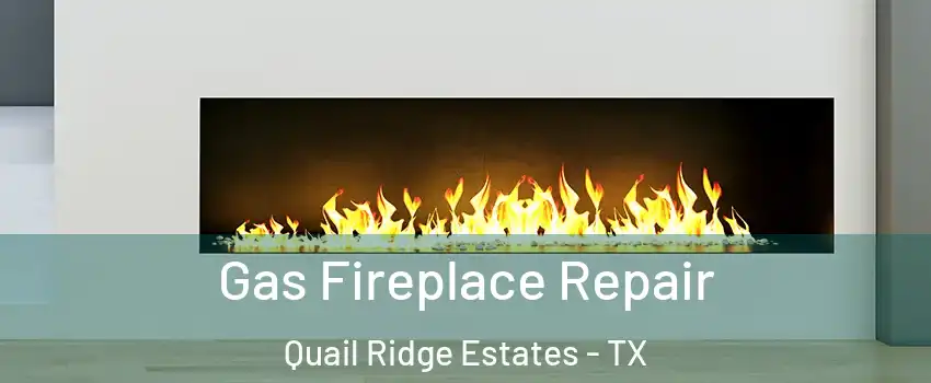 Gas Fireplace Repair Quail Ridge Estates - TX