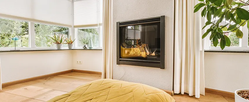 Residential Fireplace Ceramic Glass Installation in Arlington Heights, TX