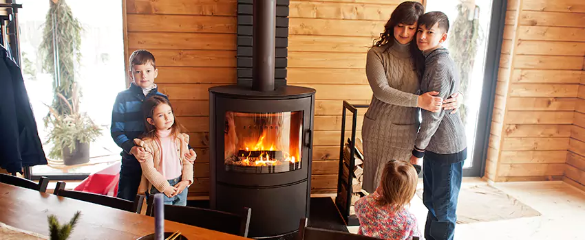 Morso Cast Iron Fireplace Insert Installation in Arlington Heights, Texas