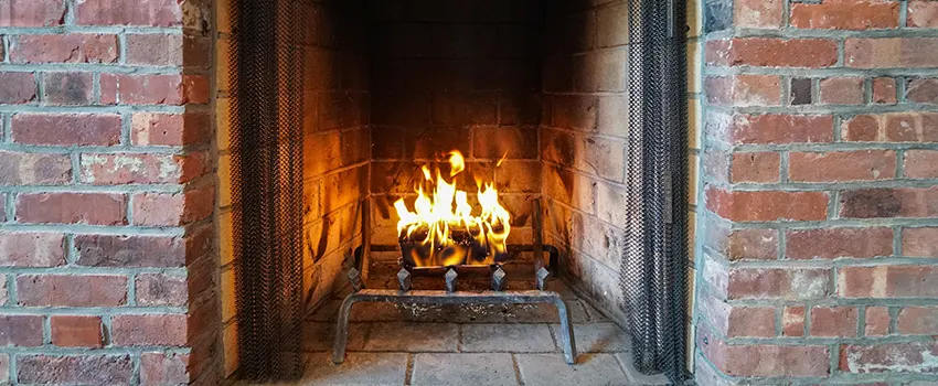 Repairing Damaged Fireplace Tiles in Arlington Heights, Texas