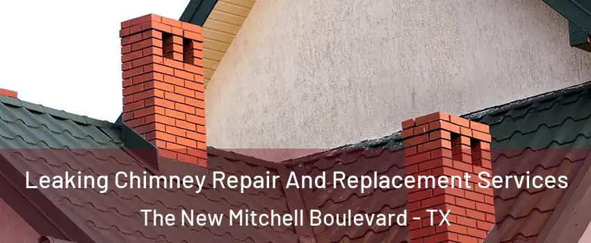 Leaking Chimney Repair And Replacement Services The New Mitchell Boulevard - TX