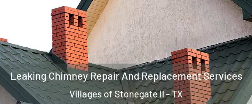Leaking Chimney Repair And Replacement Services Villages of Stonegate II - TX