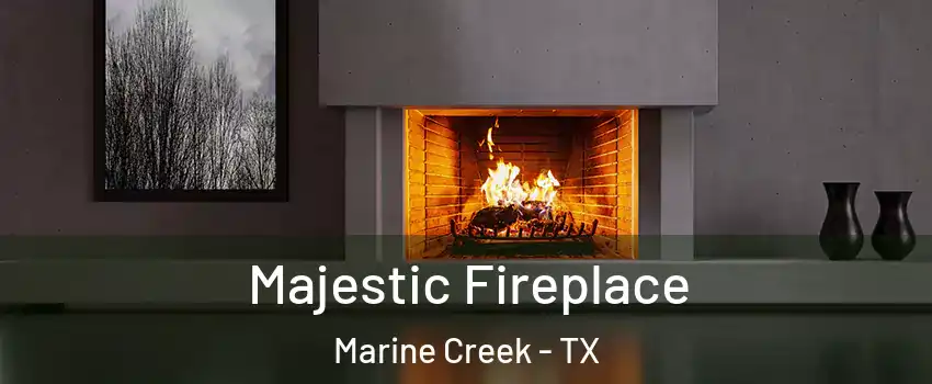 Majestic Fireplace Marine Creek - TX
