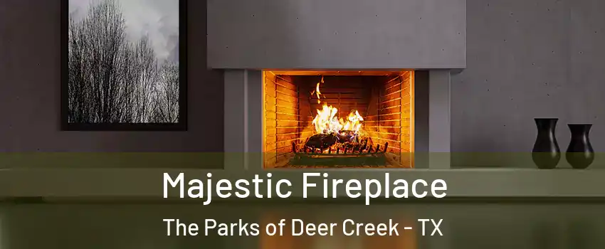 Majestic Fireplace The Parks of Deer Creek - TX