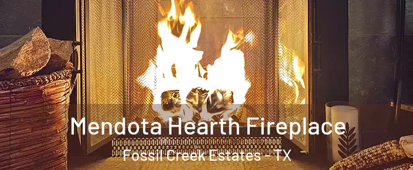 Mendota Hearth Fireplace Fossil Creek Estates - TX