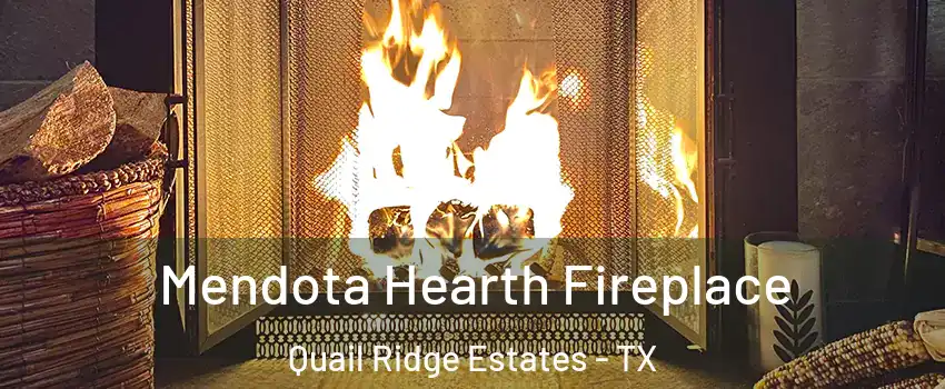 Mendota Hearth Fireplace Quail Ridge Estates - TX