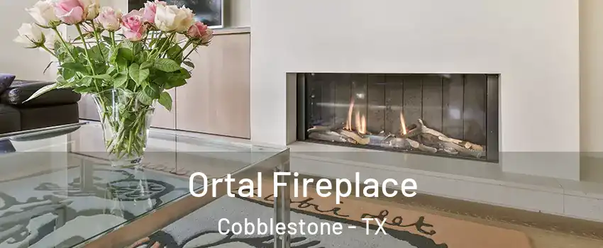 Ortal Fireplace Cobblestone - TX