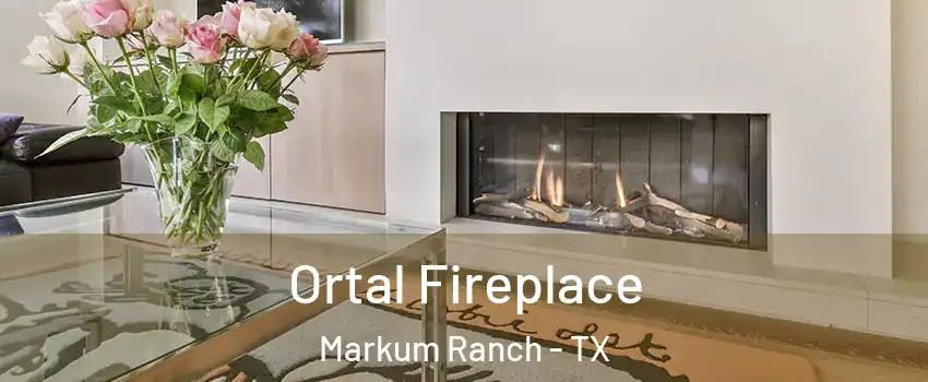 Ortal Fireplace Markum Ranch - TX