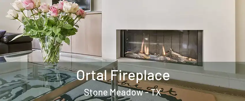 Ortal Fireplace Stone Meadow - TX